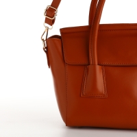 Сумка женская на молнии, цвет рыжий Сумка женская на молнии, цвет рыжий