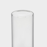 Банка стеклянная для хранения сыпучих продуктов &laquo;Эко&raquo;, 300 мл, 5,5&times;15,5 см, с бамбуковой крышкой