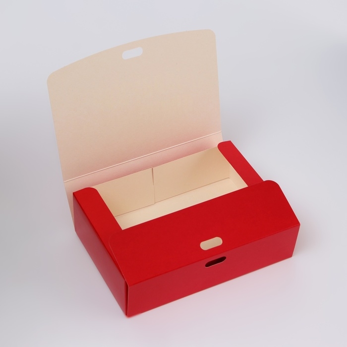 Новый год. Коробка подарочная новогодняя складная, упаковка, &laquo;Новогодний Подарок&raquo;, 16 &times; 12 &times; 5 см.