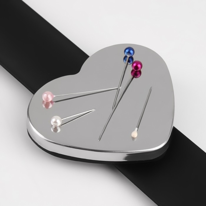 Игольница магнитная на руку, 24 &times; 6 см, цвет МИКС