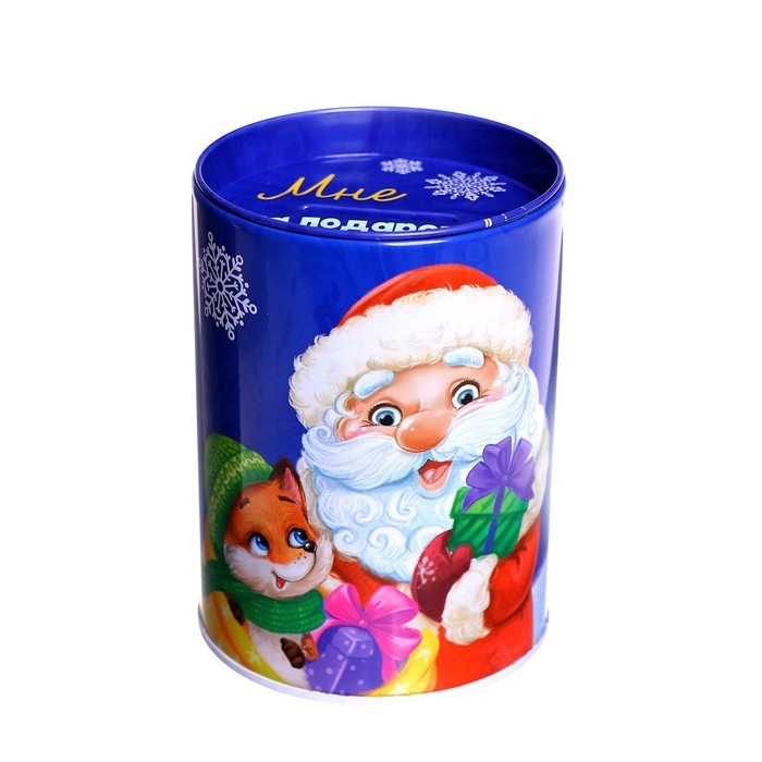 Копилка на новый год для декорирования стразами «Мне на подарочки», новогодний набор для творчества Копилка на новый год для декорирования стразами «Мне на подарочки», новогодний набор для творчества