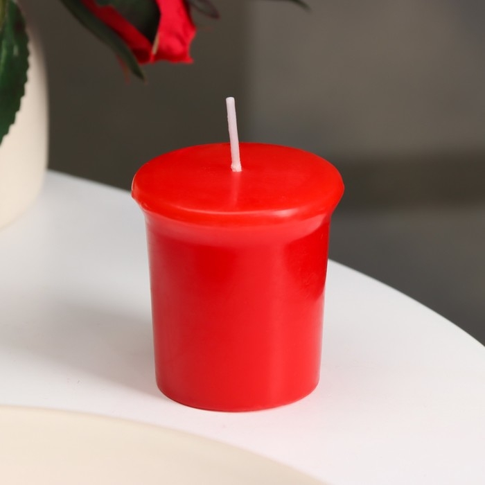 Свеча ароматическая Свеча ароматическая "Sweet Strawberry", сладкая земляника, 5х4,5 см