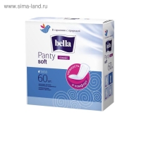 Ежедневные прокладки Bella Panty Soft Classic, 60 шт. Ежедневные прокладки Bella Panty Soft Classic, 60 шт.