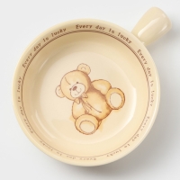 Кокотница керамическая «Мишка», 550 мл, цвет бежевый Кокотница керамическая «Мишка», 550 мл, цвет бежевый