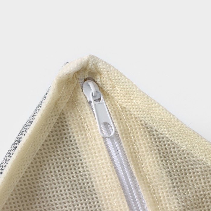 Органайзер для хранения белья Доляна &laquo;Европа&raquo;, 12 ячеек, 27&times;20&times;10 см, цвет бежевый