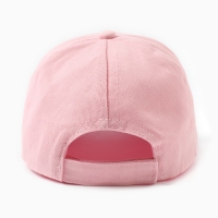 Кепка для девочки MINAKU "LOVE" цвет розовый, р-р 52 Кепка для девочки MINAKU "LOVE" цвет розовый, р-р 52