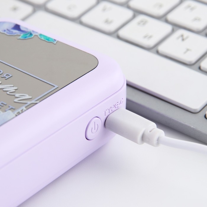 Зарядное устройство &laquo;Твоя красота вдохновляет&raquo;, 5000мА, мод. PB-03, 10,4 х 6,4 см