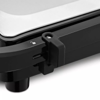 Гриль электрический Kitfort КТ-3676, 2000 Вт, антипригарное покрытие, 29х26 см