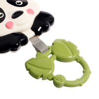 Музыкальная подвеска &laquo;Весёлые зверята: Панда&raquo;, ручка для крепления, звук