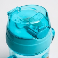 Поильник детский с силиконовой трубочкой, 220 мл., с ручками, цвета МИКС