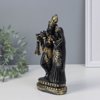 Нэцке полистоун "Радха и Кришна" черный 22х9,7х11 см Нэцке полистоун "Радха и Кришна" черный 22х9,7х11 см