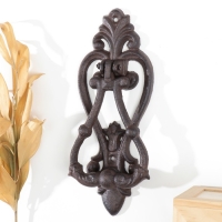 Дверной молоток чугун "Узоры" 24х4х9 см Дверной молоток чугун "Узоры" 24х4х9 см