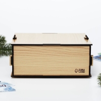 Копилка новогодний подарок &laquo;Новый год: На мировое господство&raquo; на Новый год, 18,5 х 18,5 см.