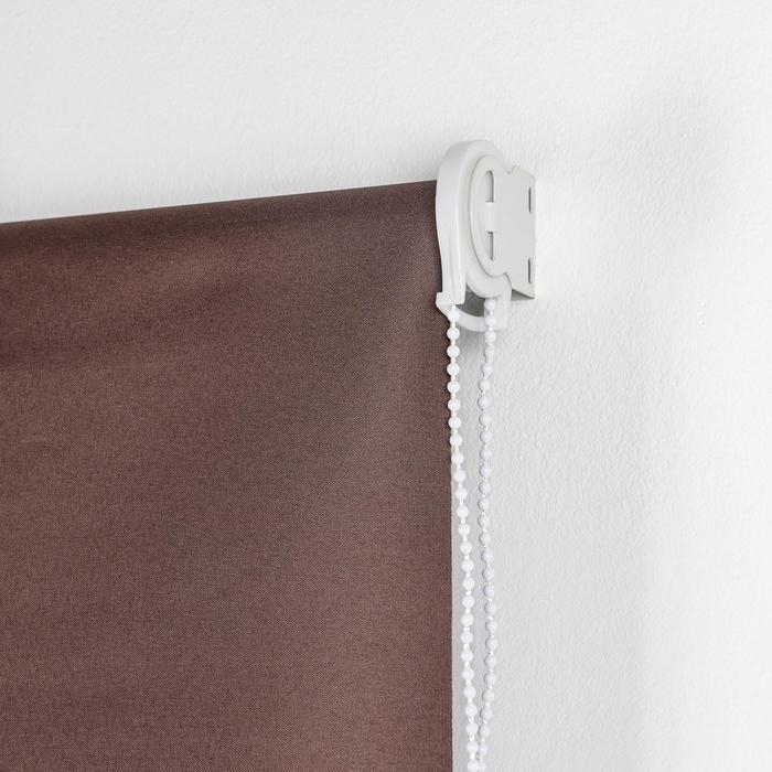 Штора рулонная &laquo;Нюд&raquo;, 60&times;250 см, цвет шоколад