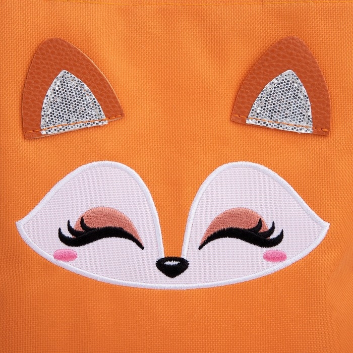 Шопер детский для девочки с допиками &laquo;Лисичка&raquo;, 32х23см