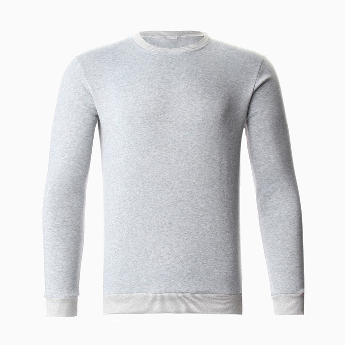 Свитшот мужской НАЧЁС, цвет светло-серый, размер 50 Свитшот мужской НАЧЁС, цвет светло-серый, размер 50