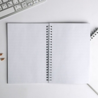 Ежедневник А5, 60 листов в точку &laquo;Мечтай.Создавай.Действуй . НЮД&raquo;