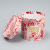 Набор шляпных коробок для цветов 4 в 1, упаковка подарочная, «Нежные цветы», 14 х 13 см - 20 х 17,5 см Набор шляпных коробок для цветов 4 в 1, упаковка подарочная, «Нежные цветы», 14 х 13 см - 20 х 17,5 см