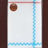 Доска-плита для пробойников и работы с кожей 20&times;30&times;1.5 cм пластик белый АУ