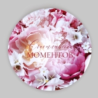 Набор шляпных коробок для цветов 4 в 1, упаковка подарочная, «Пионы», 20 х 17,5 - 16 х 14 см Набор шляпных коробок для цветов 4 в 1, упаковка подарочная, «Пионы», 20 х 17,5 - 16 х 14 см