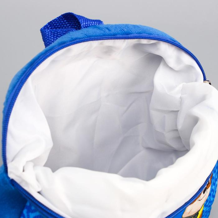 Рюкзак детский плюшевый, 24,5 см х 7 см х 24,5 см Рюкзак детский плюшевый, 24,5 см х 7 см х 24,5 см "Лучшие друзья" Щенячий патруль