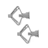 Дюбель ТУНДРА, бабочка, для гипсокартона, пластиковый, 35&times;32 мм, 25 шт.