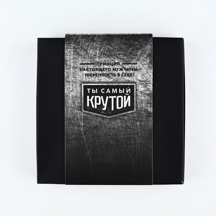 Подарочный набор MODE FORREST &laquo;REAL MAN&raquo;: фляжка 240 мл, стопки 30 мл х 2 шт, воронка