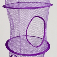 Корзина подвесная для игрушек 4 секции МИКС 27х27х92 см Корзина подвесная для игрушек 4 секции МИКС 27х27х92 см