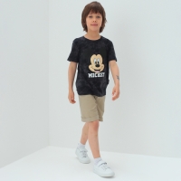 Футболка "Mickey", Микки Маус, &laquo;Тай-дай&raquo;, рост 134-140