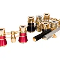 Театральный бинокль-лорнет Broadway 325E, золотистый