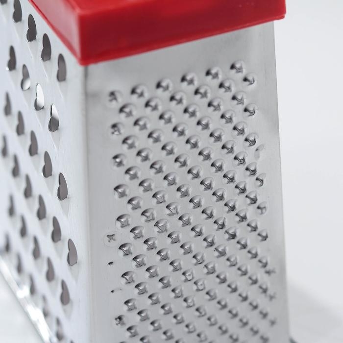 Тёрка четырёхгранная Доляна &laquo;Классика&raquo;, 15 см, цвет МИКС