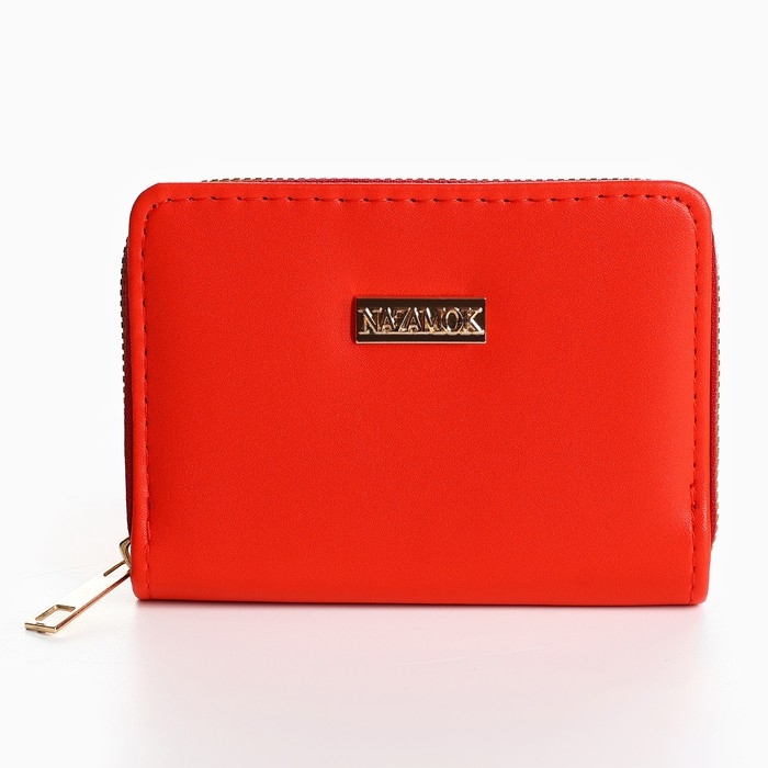 Кошелек женский NK 12,5х9х2 см, красный цвет Кошелек женский NK 12,5х9х2 см, красный цвет
