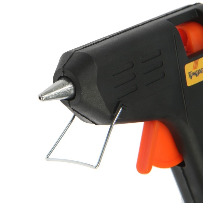 Клеевой пистолет ТУНДРА, 20 Вт, 220 В, 7 мм Клеевой пистолет ТУНДРА, 20 Вт, 220 В, 7 мм