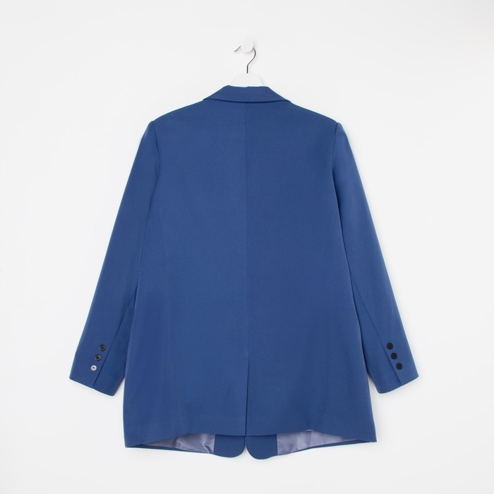 Пиджак женский MIST plus-size, р.56, синий Пиджак женский MIST plus-size, р.56, синий
