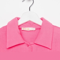 Пижама женская (рубашка и брюки) KAFTAN "Basic" размер 40-42, цвет розовый Пижама женская (рубашка и брюки) KAFTAN "Basic" размер 40-42, цвет розовый