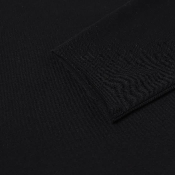 Лонгслив женский MINAKU: MINAKU: Basic line collection, цвет черный, размер 42