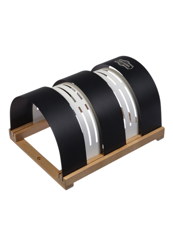 Подголовник анатомический для бани и сауны, деревянный, ольха и осина