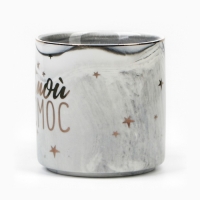 Кружка керамическая &laquo;Ты мой космос&raquo;, 350 мл, цвет голубой