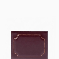 Обложка для удостоверения, цвет бордовый