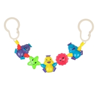 Растяжка на коляску/кроватку &laquo;Птенчики&raquo;, 3 игрушки, цвет МИКС, Крошка Я