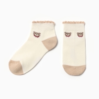 Носки детские "Медвежонок" MINAKU, цв.белый (1-4 года) Носки детские "Медвежонок" MINAKU, цв.белый (1-4 года)