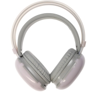 Наушники полноразмерные Mybit W-33, RGB подсветка, BT5.3, 800 мАч, Type-C, белые