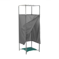 Каркас для летнего душа, 80 &times; 80 &times; 230 см, штора МИКС