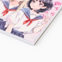 Скетчбук А6, 40 л. 100 г/м &laquo;Аниме школьницы&raquo;