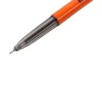 Ручка шариковая ErichKrause Slender Stick Orange, Super Glide, 0.7 мм, чёрная