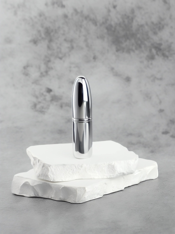 Флакон для парфюма &laquo;Пуля&raquo;, с распылителем, 3 мл, цвет серебристый