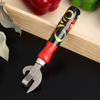 Открывашка консеврная &laquo;Хохлома&raquo;, 16&times;4 см, с художественной росписью, деревянная