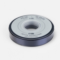 Лента атласная двухсторонняя №330 15мм*25&plusmn;1м кобальт TR