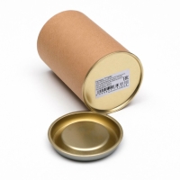 Тубус 63х100 мм (80 мм внутр. высота), картон, металлическая крышка Тубус 63х100 мм (80 мм внутр. высота), картон, металлическая крышка