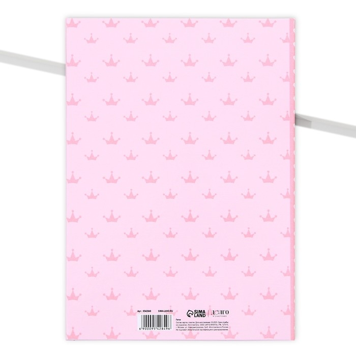 Папка для свидетельства о рождении &laquo;Нашей принцессы&raquo;, А5.